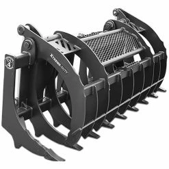 Construction Attachments INC Construction Attachments 80" Xtreme Duty Root Rake W/Grapple #1RRG80