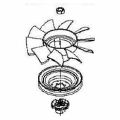 Ariens/Gravely Fan/Pulley Kit OEM #21544079