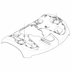 Husqvarna Automower Rear Body Assembly OEM #597161901