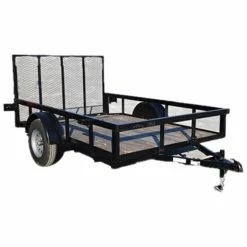 Caliber Trailer Mfg. CA107 Caliber 6x10 Utility Trailer HD W/ Dove Tail