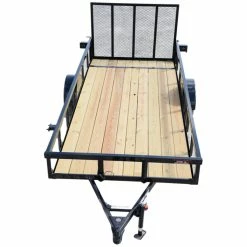 Caliber Trailer Mfg. CA116 Caliber 6x14 Utility Trailer HD W/ Dove Tail