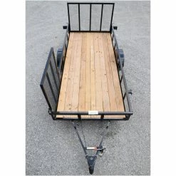 Caliber Trailer Mfg. CA120 Caliber 6x14 Utility Trailer HD W/ Side Gate