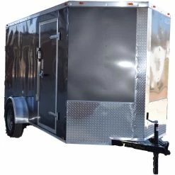 Cynergy Cargo LLC CY206 Cynergy 6x12 Enclosed Trailer SA Charcoal