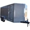 Cynergy Cargo LLC CY220 Cynergy 7x16 Enclosed Trailer TA Pewter