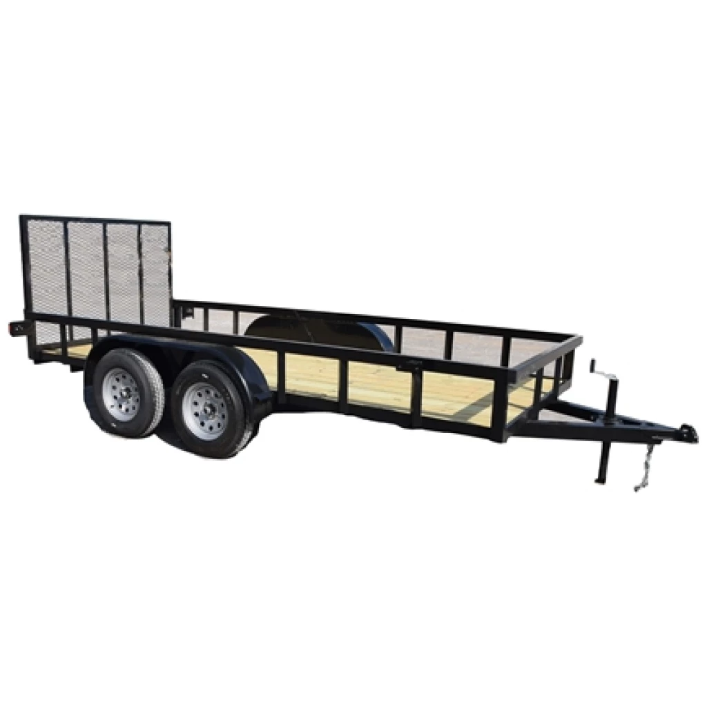 Caliber Trailer Mfg. CA119 Caliber 6x14 Utility Trailer HD TA W/Dovetail