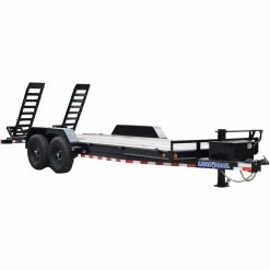 Load Trail LLC LT605 Load Trail 7X20 Car Hauler 14K W/ Fold Ramps