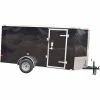 Cynergy Cargo LLC CY209 Cynergy 6x12 Enclosed Trailer SA Basic Black
