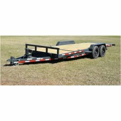 Caliber Trailer Mfg. CA403 Caliber 7x20 Equipment Trailer 14K W/ Tilt