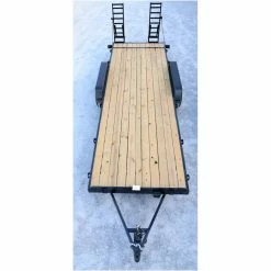 Caliber Trailer Mfg. CA401 Caliber 7x22 Equipment Trailer 14K