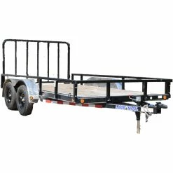 Load Trail LLC LT139 Load Trail 83X16 Utility Trailer HD W/Gate