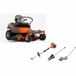 Husqvarna Z248F Zero Turn Mower Combo Deal PAS-225VP Trimmer